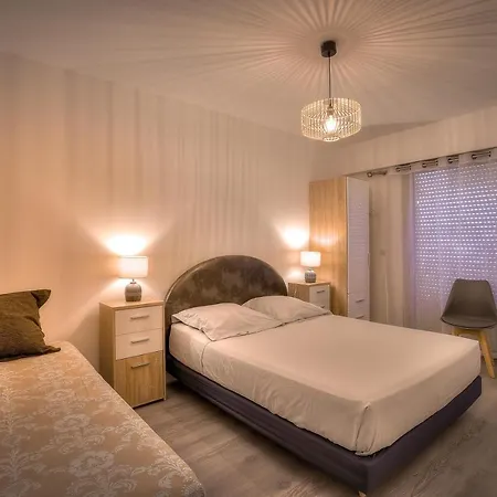 Le Sun-beach - Spacieux 3 Pieces Avec Parking A 400 M Des Plages De Apartament