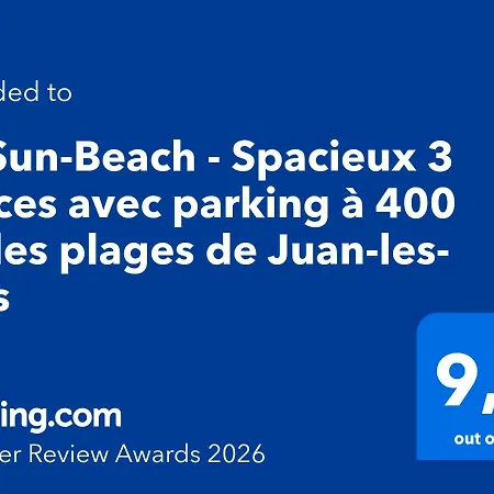 Apartment Le Sun-beach - Spacieux 3 Pieces Avec Parking A 400 M Des Plages De *