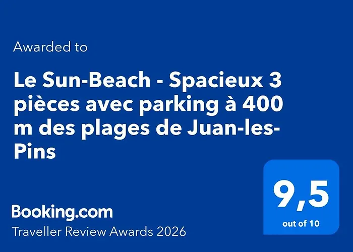 Daire Le Sun-beach - Spacieux 3 Pieces Avec Parking A 400 M Des Plages De *